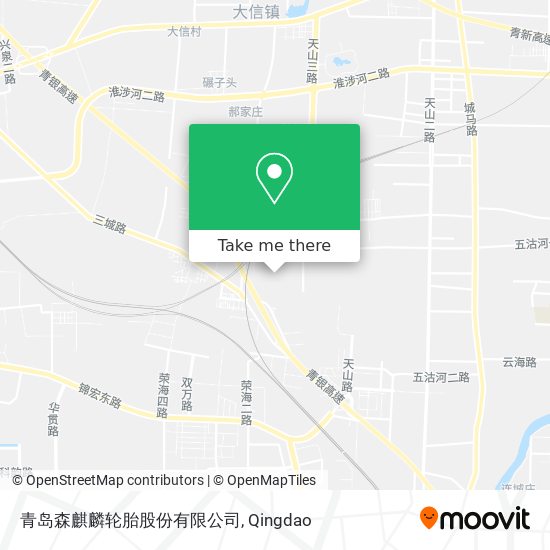 青岛森麒麟轮胎股份有限公司 map