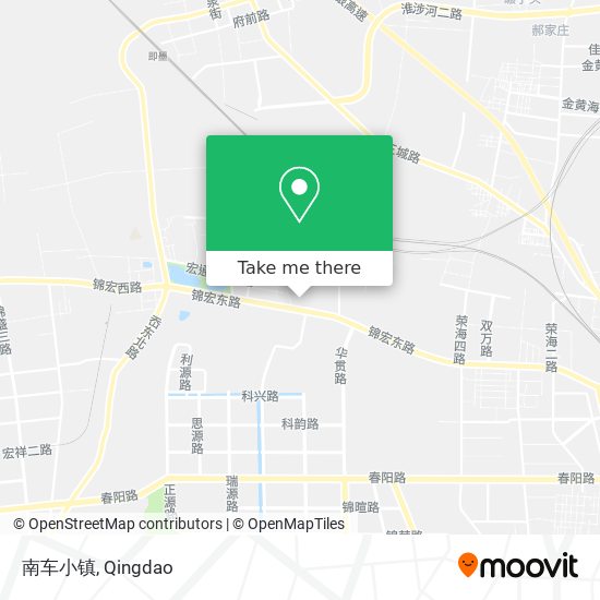 南车小镇 map