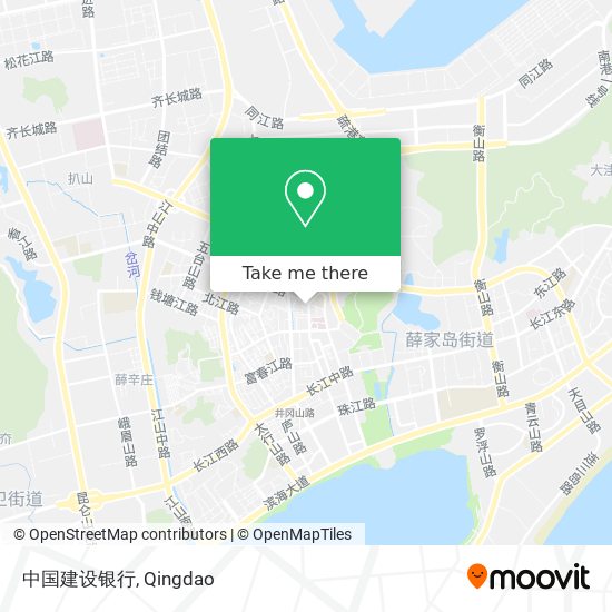 中国建设银行 map