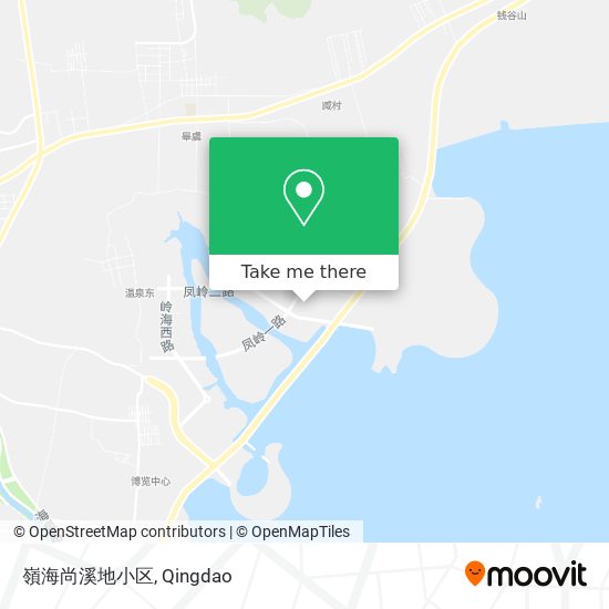 嶺海尚溪地小区 map