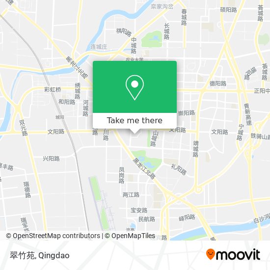 翠竹苑 map