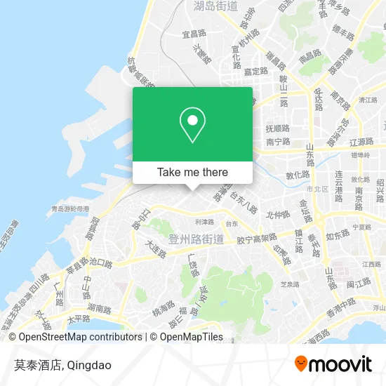 莫泰酒店 map
