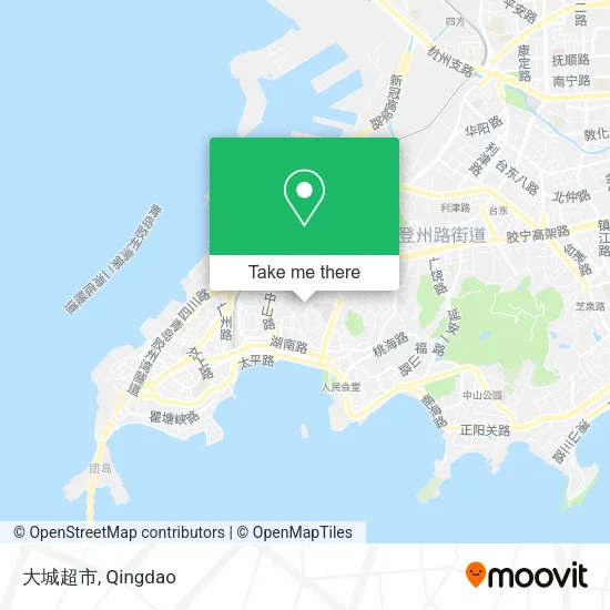 大城超市 map