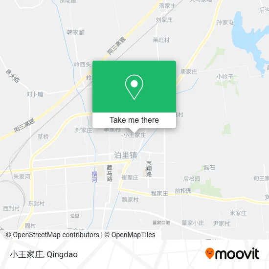 小王家庄 map