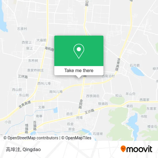 高埠洼 map