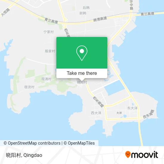 晓阳村 map