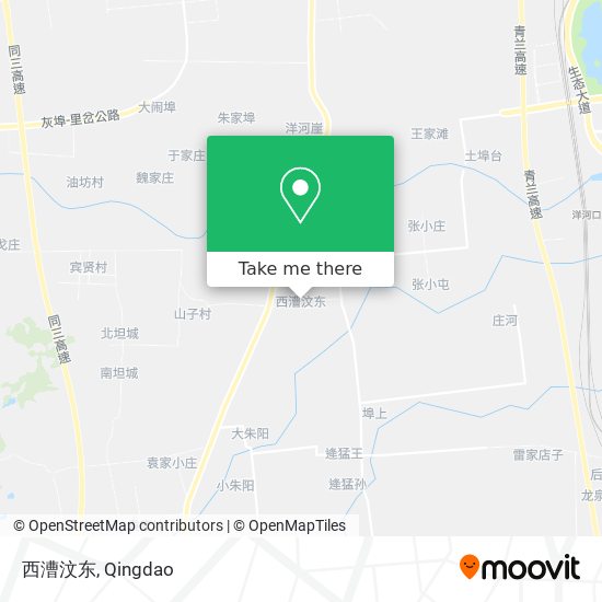 西漕汶东 map