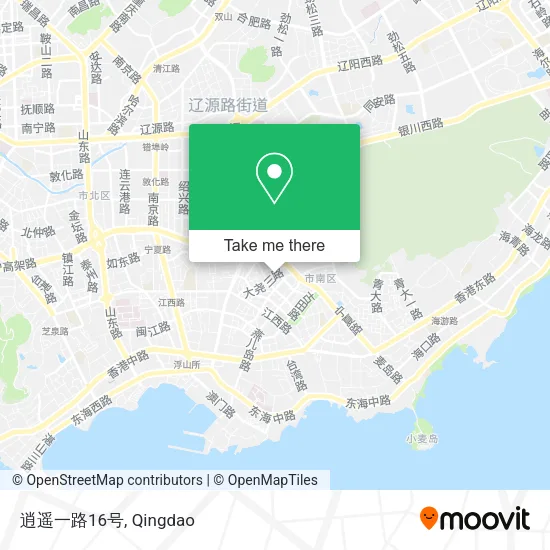 逍遥一路16号 map