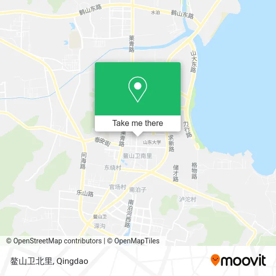 鳌山卫北里 map