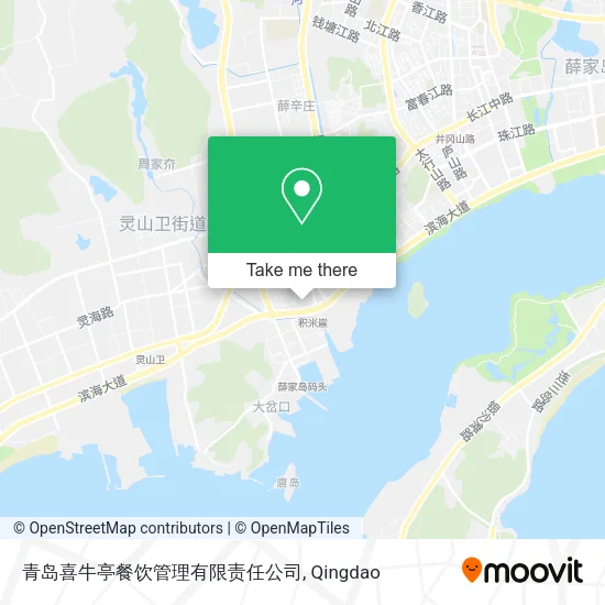 青岛喜牛亭餐饮管理有限责任公司 map