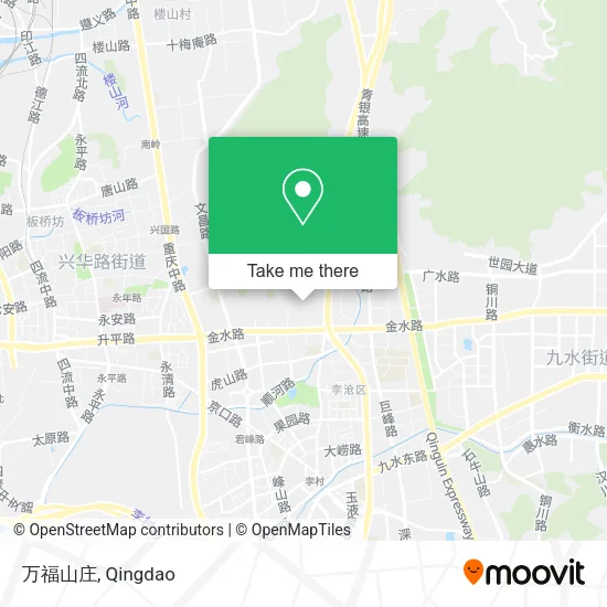 万福山庄 map