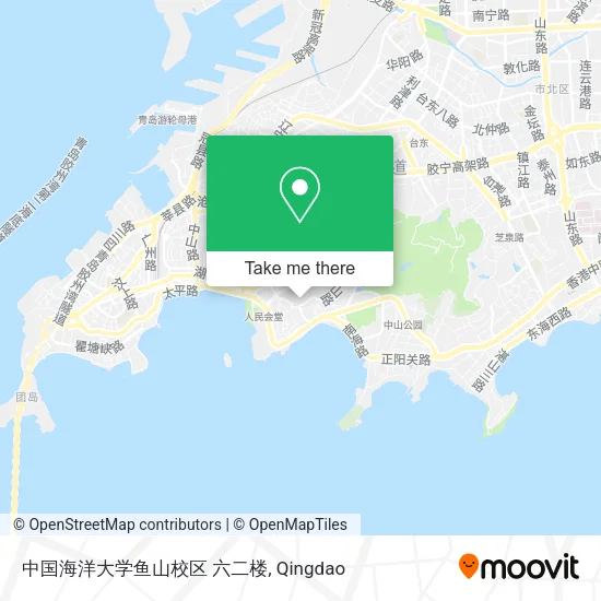 中国海洋大学鱼山校区 六二楼 map