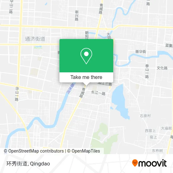 环秀街道 map