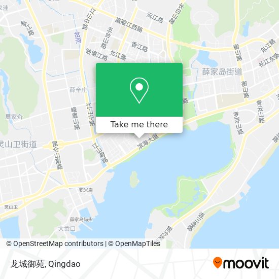 龙城御苑 map