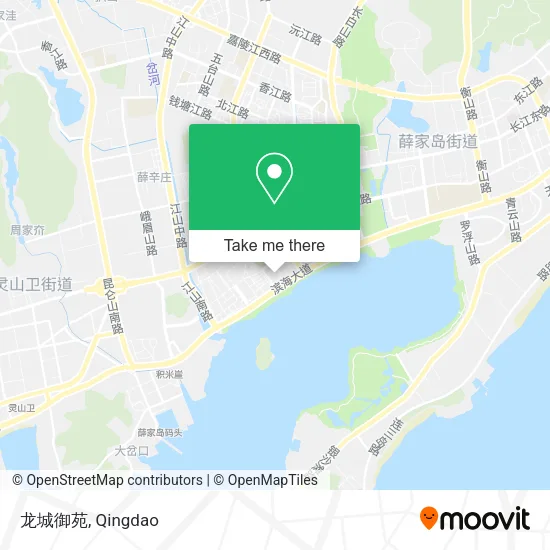 龙城御苑 map