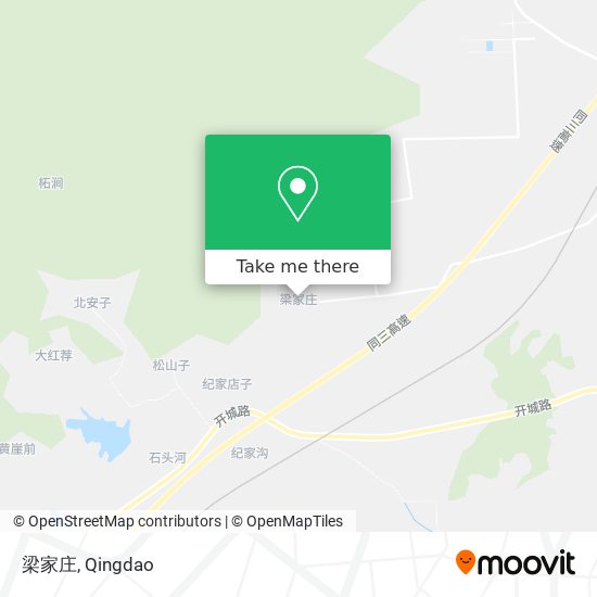 梁家庄 map