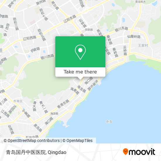 青岛国丹中医医院 map