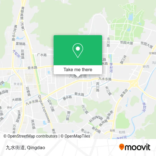 九水街道 map