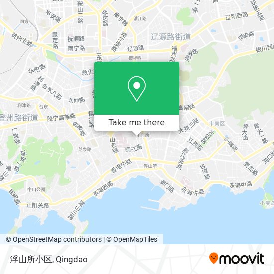 浮山所小区 map