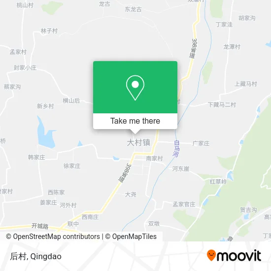 后村 map