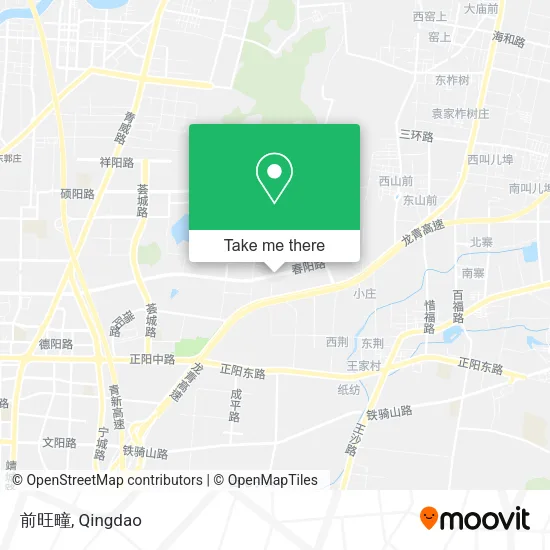 前旺疃 map