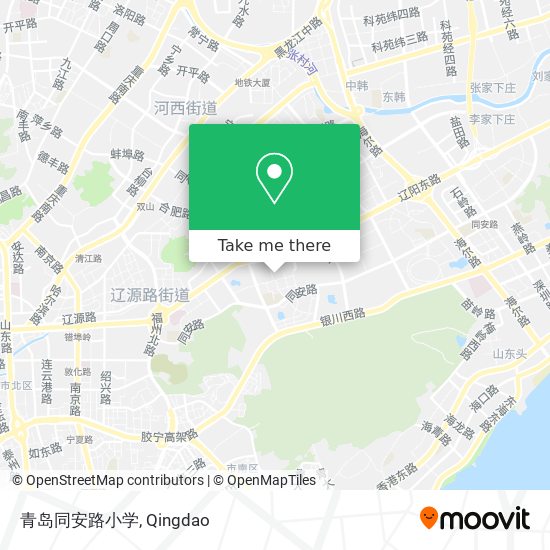 青岛同安路小学 map