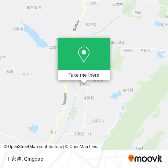丁家洼 map