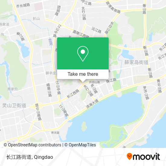 长江路街道 map