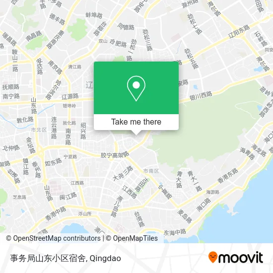 事务局山东小区宿舍 map