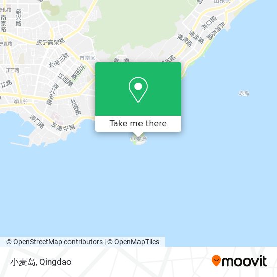 小麦岛 map