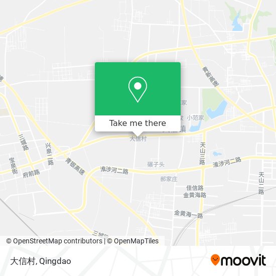 大信村 map