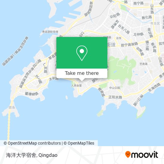 海洋大学宿舍 map