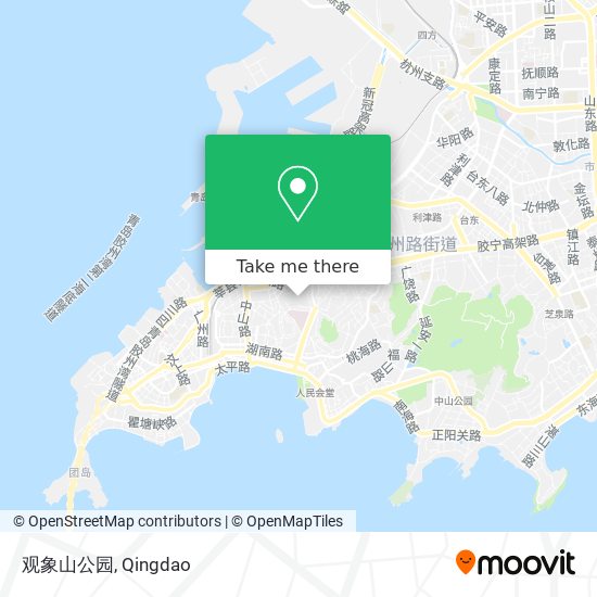 观象山公园 map