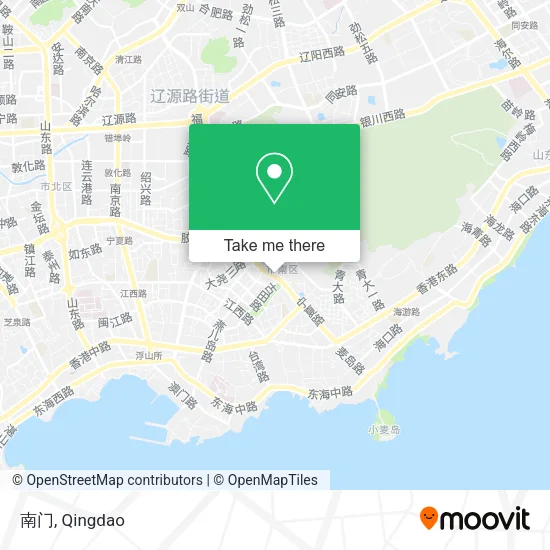 南门 map
