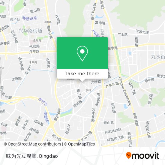 味为先豆腐脑 map