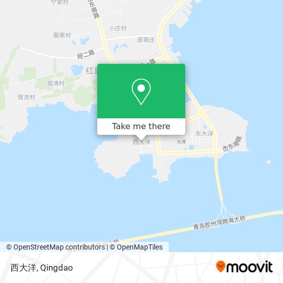 西大洋 map