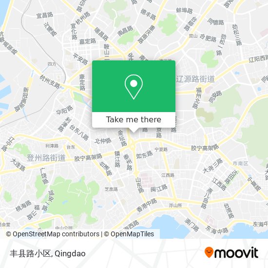 丰县路小区 map