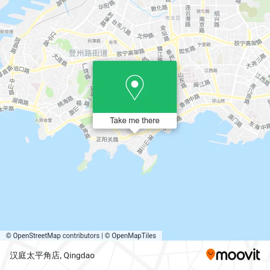 汉庭太平角店 map