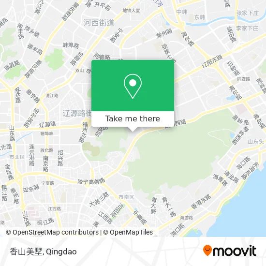 香山美墅 map