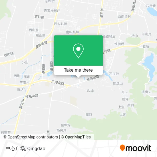 中心广场 map