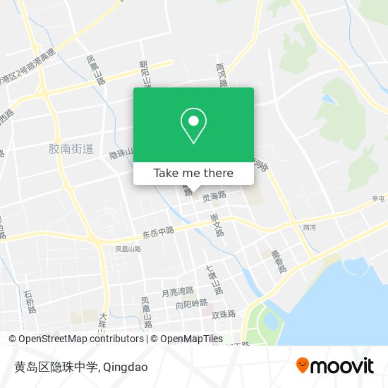 黄岛区隐珠中学 map