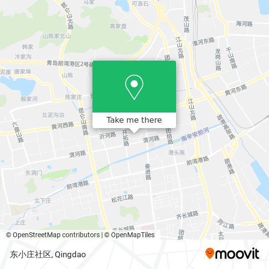 东小庄社区 map