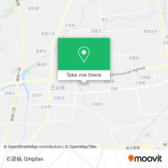石梁杨 map