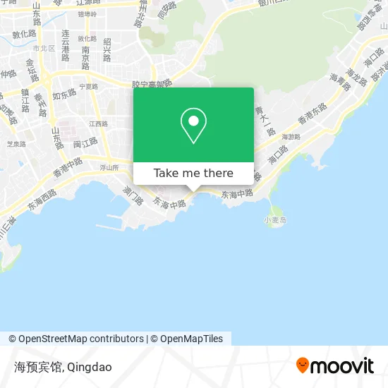 海预宾馆 map