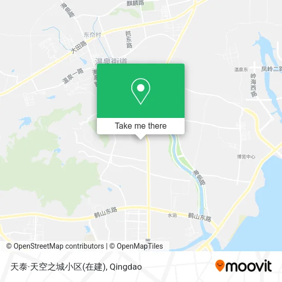 天泰·天空之城小区(在建) map
