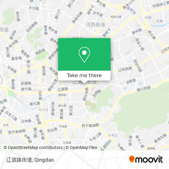 辽源路街道 map