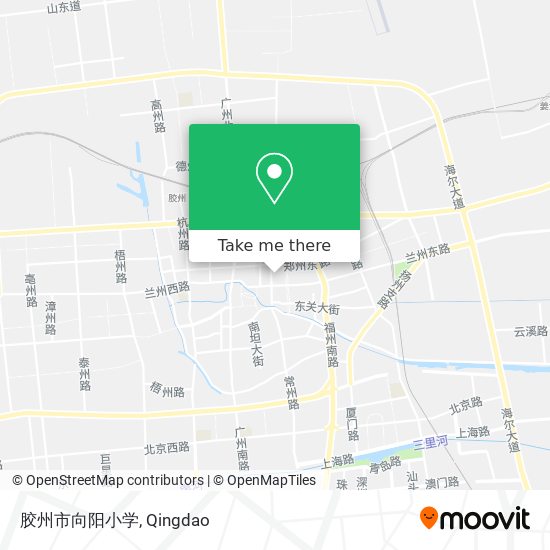 胶州市向阳小学 map