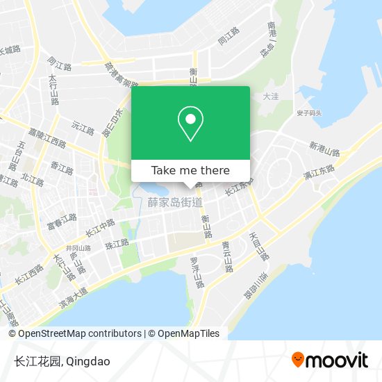 长江花园 map
