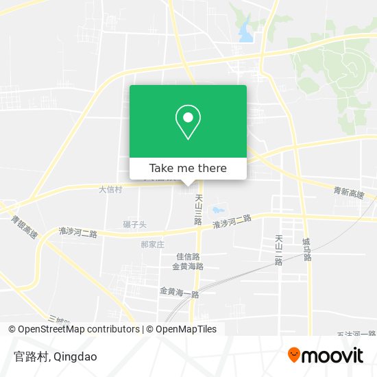 官路村 map