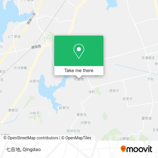 七亩地 map